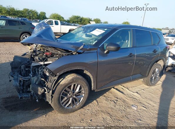 JN8AT3AB9MW210875 2021 NISSAN ROGUE Gray Вид спереду