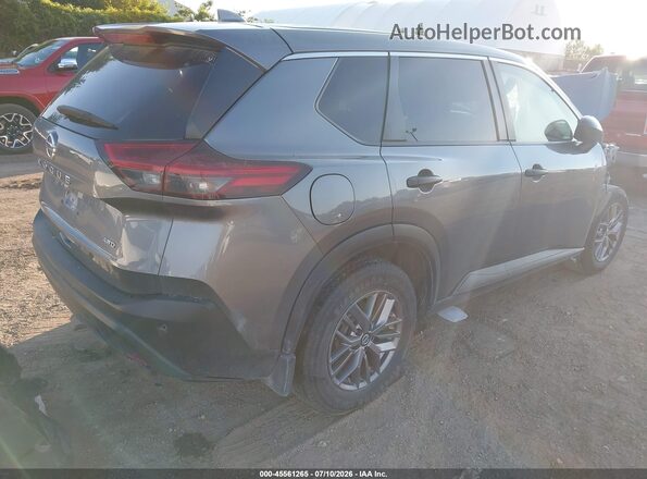 JN8AT3AB9MW210875 2021 NISSAN ROGUE Gray Задня права чверть
