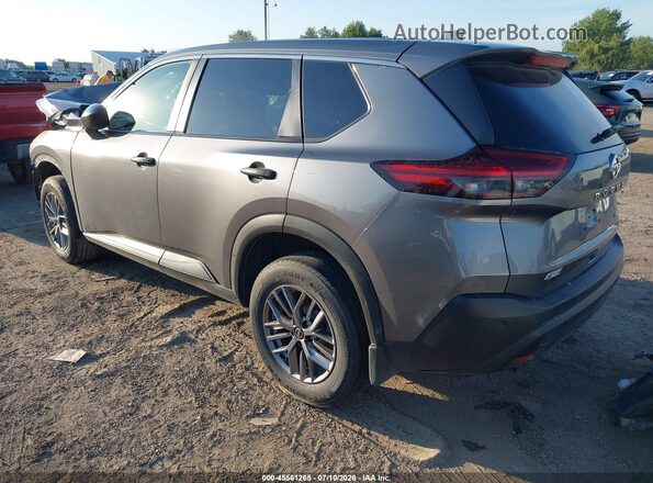 JN8AT3AB9MW210875 2021 NISSAN ROGUE Gray Задня ліва чверть