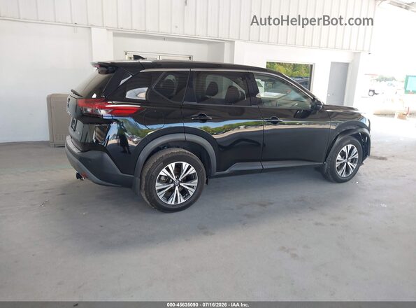 JN8AT3BA0MW002826 2021 NISSAN ROGUE Black Rear interior view