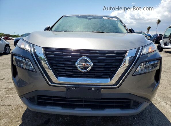 JN8AT3BA2MW025458 2021 NISSAN ROGUE Gray Widok z przodu
