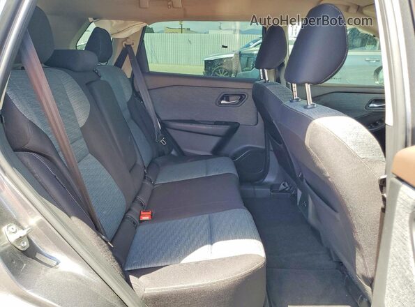 JN8AT3BA2MW025458 2021 NISSAN ROGUE Gray Widok wnętrza z tyłu