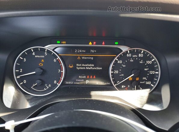 JN8AT3BA2MW025458 2021 NISSAN ROGUE Gray Widok zestawu wskaźników