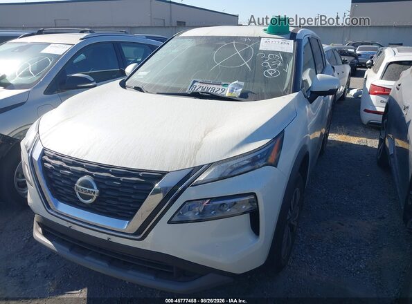 JN8AT3BA3MW014467 2021 NISSAN ROGUE White Przód lewy