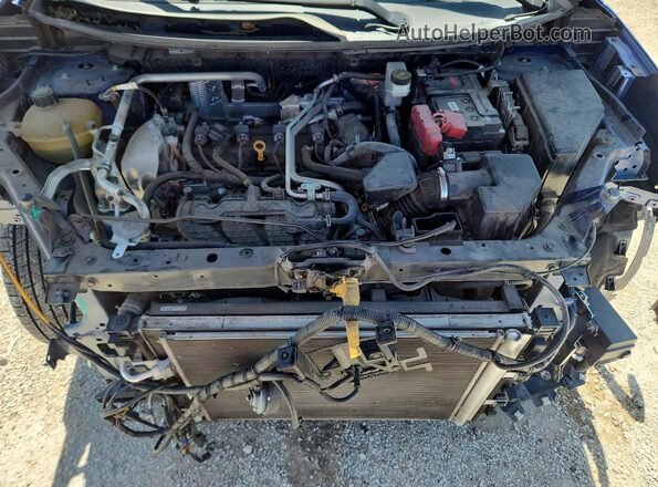 JN8AT3BA4MW010086 2021 NISSAN ROGUE Blue უკანა სალონის ხედი
