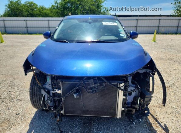 JN8AT3BA4MW010086 2021 NISSAN ROGUE Blue წინა ხედი