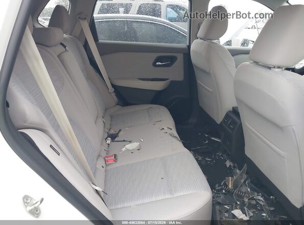 JN8AT3BA7MW021373 2021 NISSAN ROGUE White Widok naklejki z numerem VIN