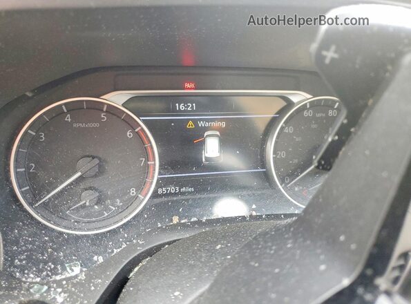 JN8AT3BA7MW022099 2021 NISSAN ROGUE Белый Вид щитка приборов