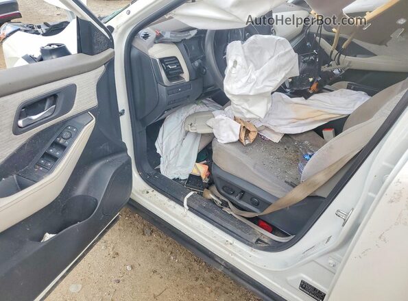 JN8AT3BA7MW022099 2021 NISSAN ROGUE Белый Вид панели приборов