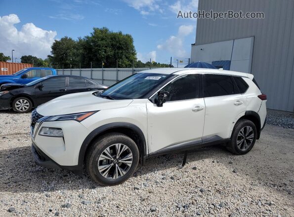 JN8AT3BA7MW023060 2021 NISSAN ROGUE White Հետևի աջ