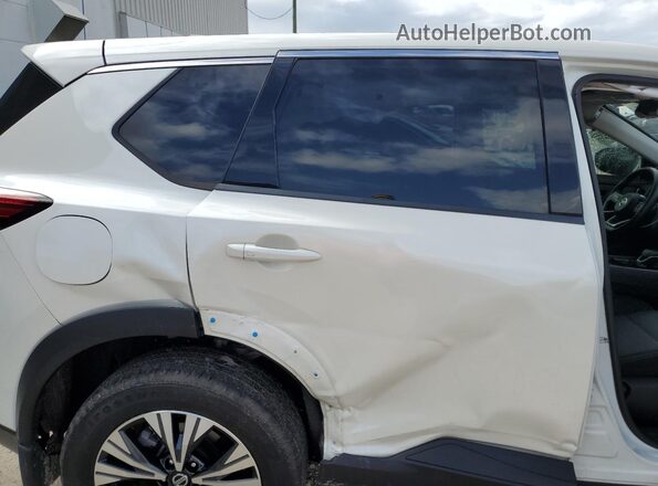 JN8AT3BA7MW023060 2021 NISSAN ROGUE White Սարքավորումների վահանակի տեսք