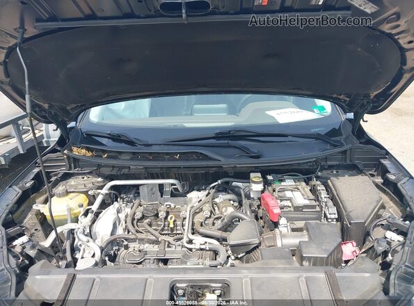 JN8AT3BAXMW009749 2021 NISSAN ROGUE Black უკანა ხედი