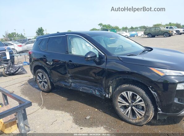 JN8AT3BAXMW009749 2021 NISSAN ROGUE Black წინა ხედი