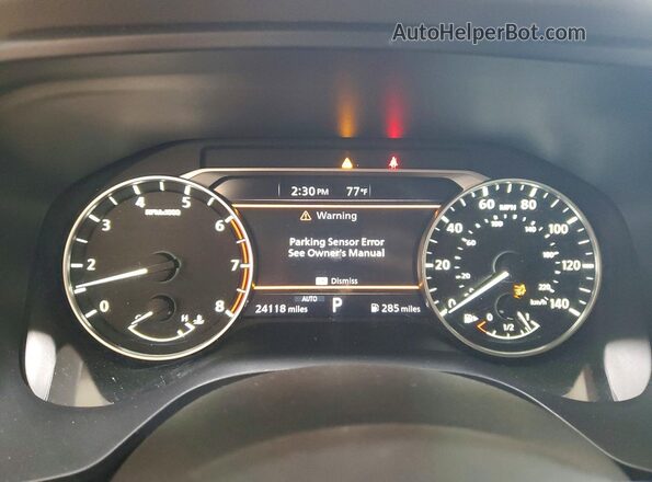 JN8AT3BB0MW209595 2021 NISSAN ROGUE Красный Вид щитка приборов