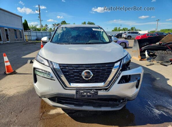 JN8AT3BB3MW207470 2021 NISSAN ROGUE Silver Вид спереду