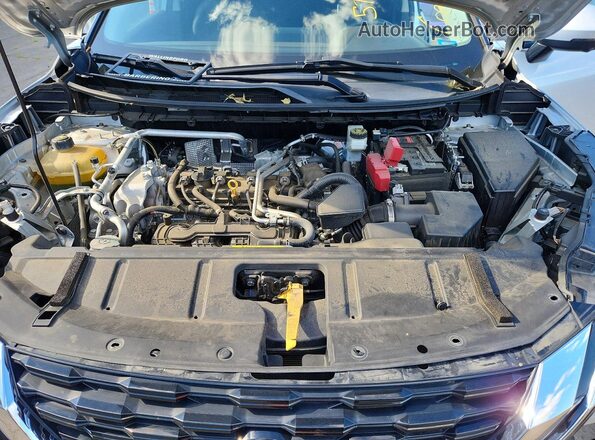 JN8AT3BB3MW207470 2021 NISSAN ROGUE Silver Вид підкапотного простору