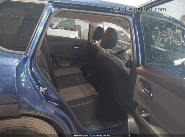 JN8AT3BB3MW227878 2021 NISSAN ROGUE Blue VIN sticker view