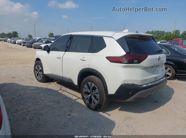 JN8AT3BB4MW228800 2021 NISSAN ROGUE White Задня ліва чверть