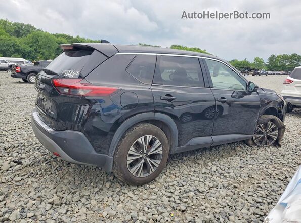 JN8AT3BB6MW204997 2021 NISSAN ROGUE Black Trasero derecho
