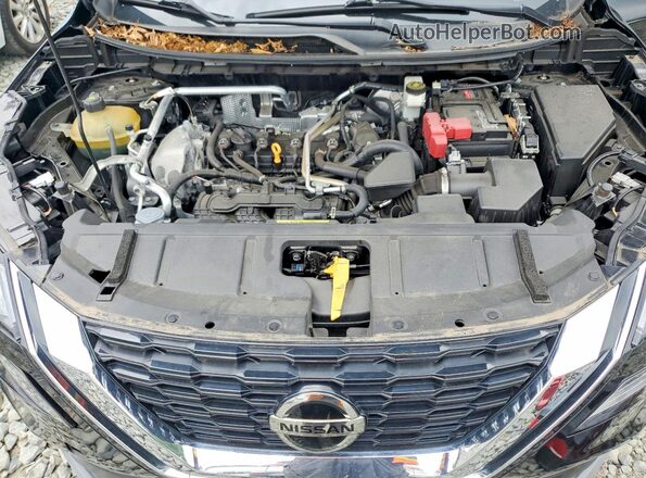 JN8AT3BB6MW204997 2021 NISSAN ROGUE Black Vista del compartimento del motor