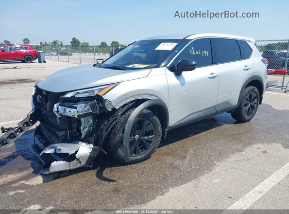 JN8AT3BB7MW209531 2021 NISSAN ROGUE Серебряный Передняя левая четверть
