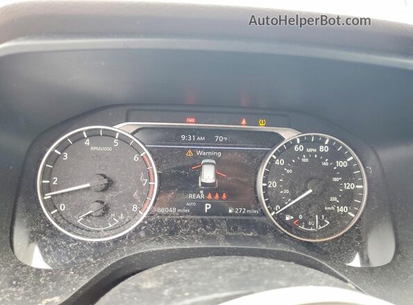 JN8AT3BB7MW230492 2021 NISSAN ROGUE Gray Instrument cluster view