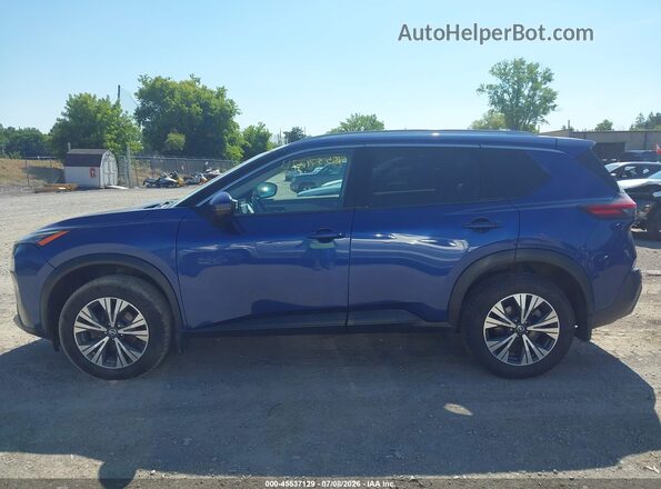 JN8AT3BB7MW231710 2021 NISSAN ROGUE Blue 