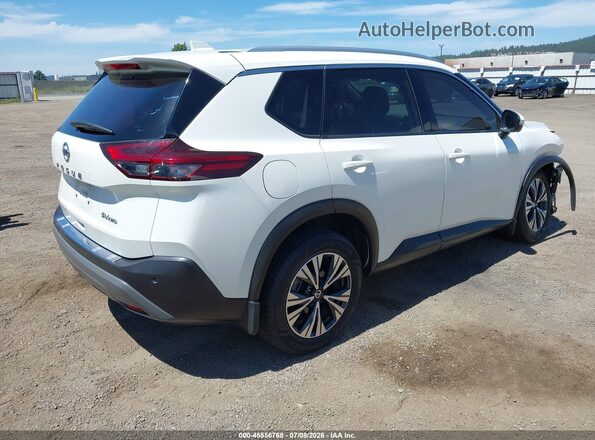 JN8AT3BB7MW233991 2021 NISSAN ROGUE White Rear right