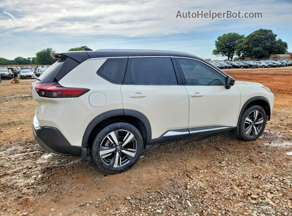 JN8AT3CA6MW028278 2021 NISSAN ROGUE White Հետևի աջ