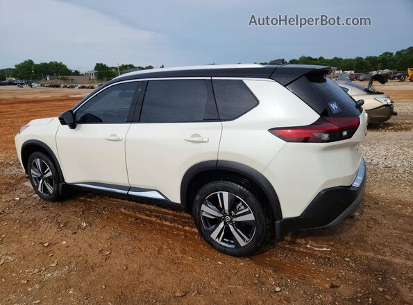 JN8AT3CA6MW028278 2021 NISSAN ROGUE White Հետևի ձախ