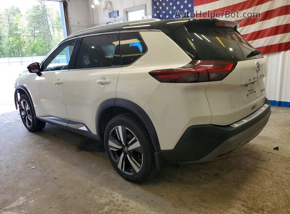 JN8AT3CB0MW206467 2021 NISSAN ROGUE White Հետևի ձախ