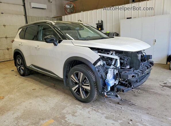 JN8AT3CB0MW206467 2021 NISSAN ROGUE White Առջևի աջ