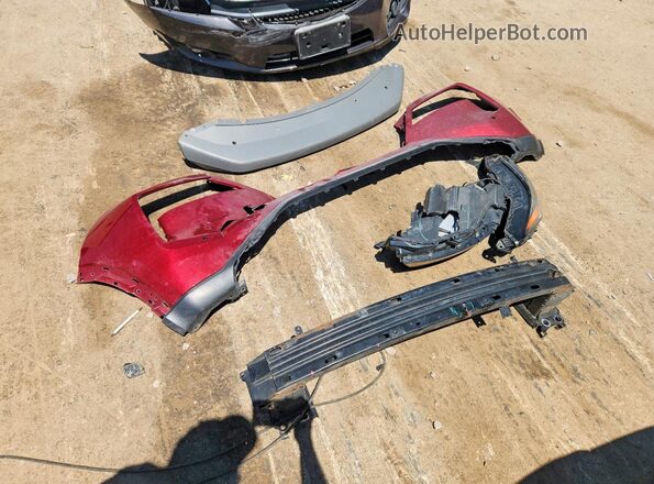 JN8AT3CB1MW241177 2021 NISSAN ROGUE Red Engine compartment view