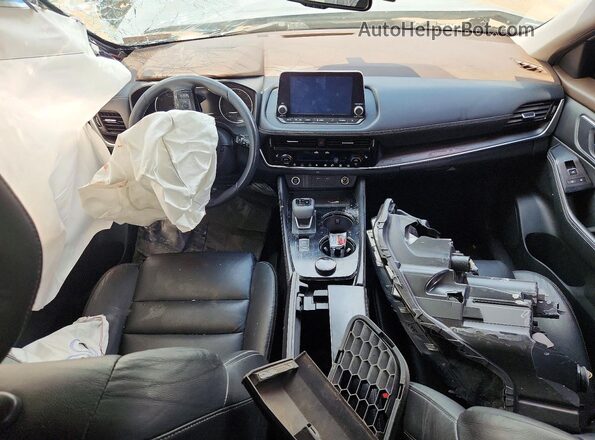 JN8AT3CB4MW203314 2021 NISSAN ROGUE Gray Vista del salpicadero