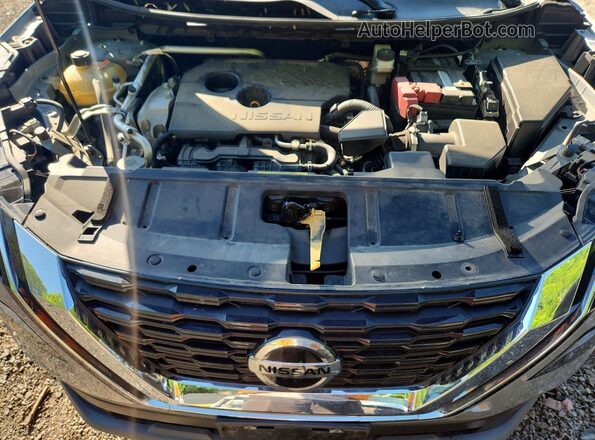 JN8AT3CBXMW226239 2021 NISSAN ROGUE Gray Engine compartment view