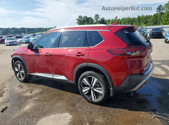 JN8AT3DC2MW107169 2021 NISSAN ROGUE Burgundy უკანა მარცხენა