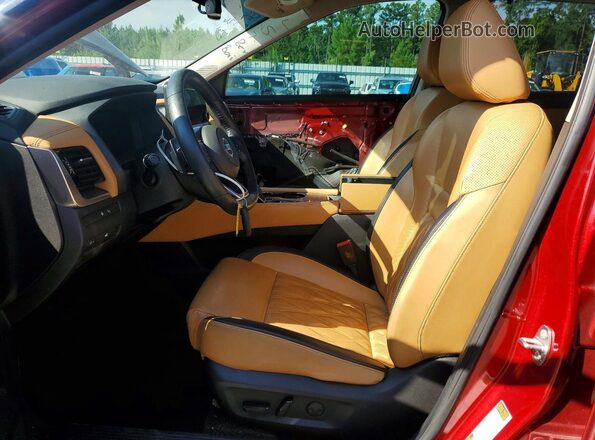 JN8AT3DC2MW107169 2021 NISSAN ROGUE Burgundy წინა სალონის ხედი