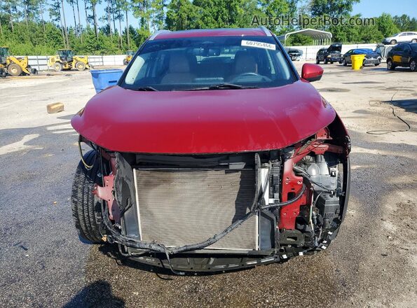 JN8AT3DC2MW107169 2021 NISSAN ROGUE Burgundy წინა ხედი