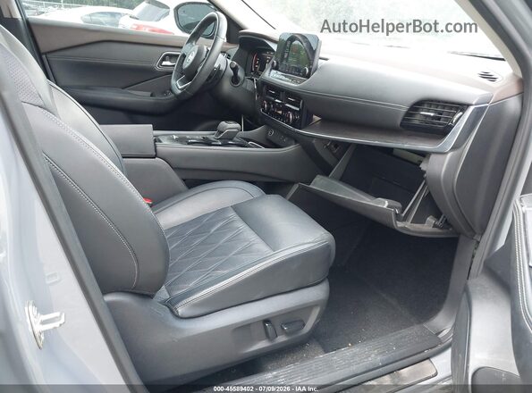 JN8AT3DC5MW106002 2021 NISSAN ROGUE Gray Front interior view