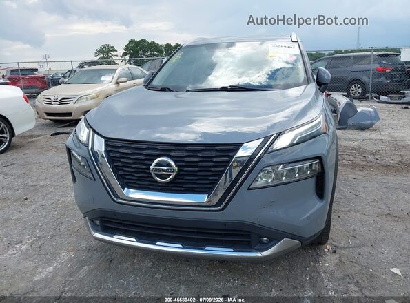 JN8AT3DC5MW106002 2021 NISSAN ROGUE Gray Rear interior view