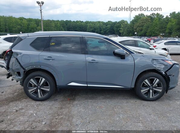 JN8AT3DC5MW106002 2021 NISSAN ROGUE Gray 360 interior view