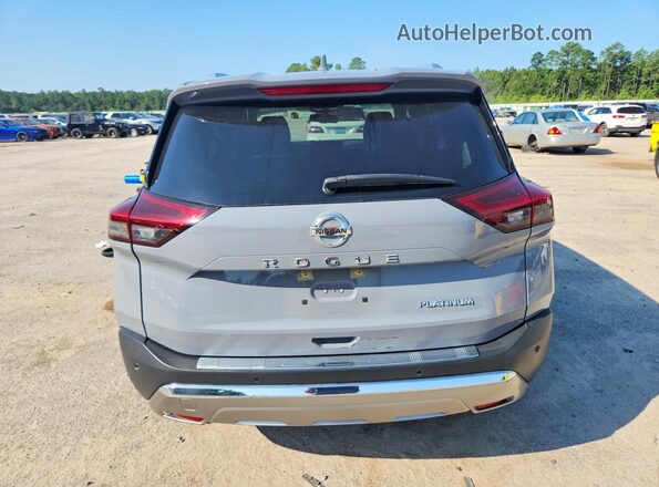 JN8AT3DC7MW107474 2021 NISSAN ROGUE Gray უკანა ხედი