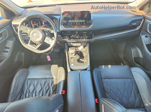 JN8AT3DC7MW107474 2021 NISSAN ROGUE Gray წინა პანელის ხედი