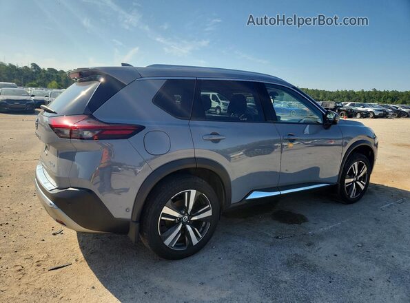 JN8AT3DC7MW107474 2021 NISSAN ROGUE Gray უკანა მარჯვენა
