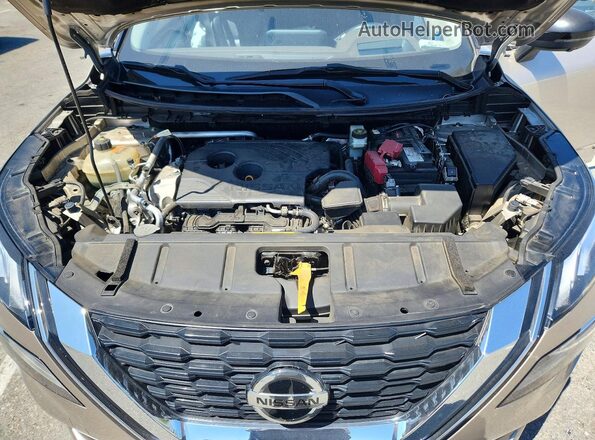 JN8AT3DC9MW101675 2021 NISSAN ROGUE Beige უკანა სალონის ხედი