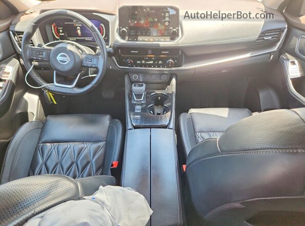 JN8AT3DC9MW101675 2021 NISSAN ROGUE Beige წინა პანელის ხედი