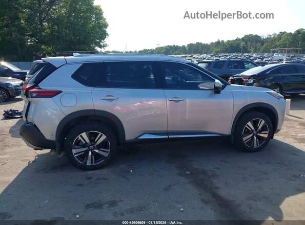 JN8AT3DD0MW308285 2021 NISSAN ROGUE Silver Vista interior de 360 grados
