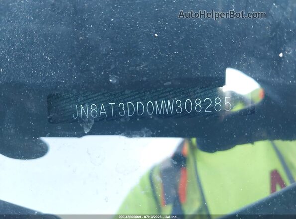 JN8AT3DD0MW308285 2021 NISSAN ROGUE Silver 