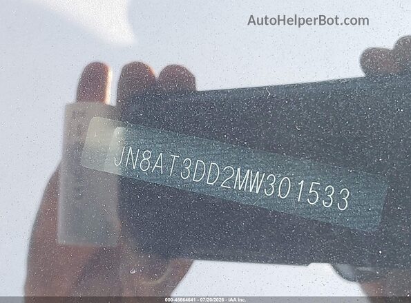 JN8AT3DD2MW301533 2021 NISSAN ROGUE Gray 