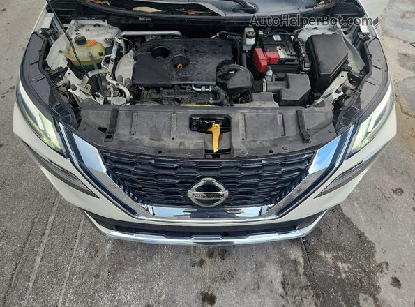 JN8AT3DD2MW303072 2021 NISSAN ROGUE Белый Вид подкапотного пространства
